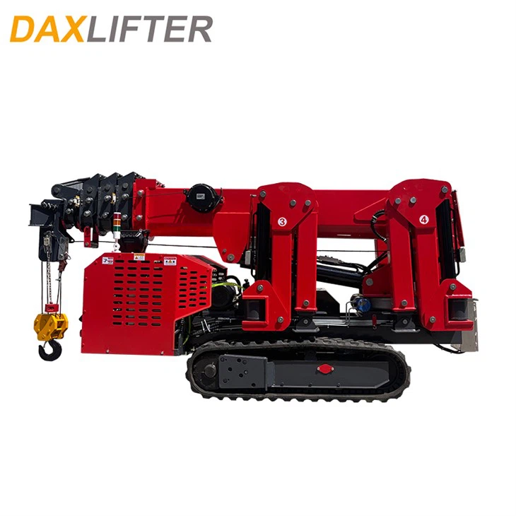 Compact Mobile Spider Crane best