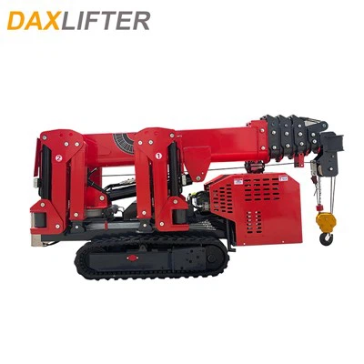 3 Ton Spider Crawler Crane | 11m Compact Lifting Solution