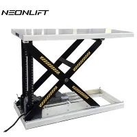 What is the difference between a simple and a complex lift table design?